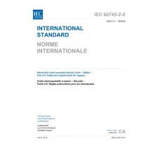 IEC 60745-2-9 Ed. 2.1 b:2008