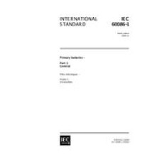 IEC 60086-1 Ed. 9.0 en:2000 IEC 60086-1 Ed. 9.0 en:2000