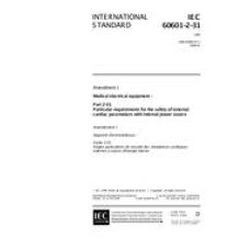 IEC 60601-2-31 Amd.1 Ed. 1.0 en:1998 IEC 60601-2-31 Amd.1 Ed. 1.0 en:1998