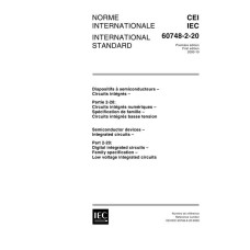 IEC 60748-2-20 Ed. 1.0 b:2000 IEC 60748-2-20 Ed. 1.0 b:2000