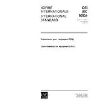 IEC 60934 Ed. 3.0 b:2000