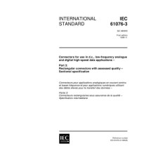 IEC 61076-3 Ed. 1.0 en:1999