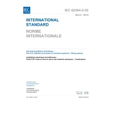 IEC 60364-5-52 Ed. 2.0 b:2001 IEC 60364-5-52 Ed. 2.0 b:2001