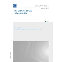 IEC 62899-402-1 Ed. 1.0 en:2017