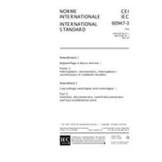 IEC 60947-3 Amd.1 Ed. 2.0 b:2001