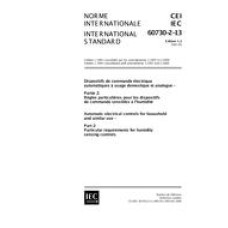 IEC 60730-2-13 Ed. 1.2 b:2001 IEC 60730-2-13 Ed. 1.2 b:2001