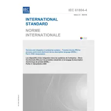 IEC 61804-4 Ed. 2.0 b:2020 IEC 61804-4 Ed. 2.0 b:2020