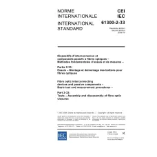 IEC 61300-2-33 Ed. 2.0 b:2006 IEC 61300-2-33 Ed. 2.0 b:2006