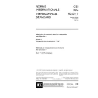 IEC 60107-7 Ed. 1.0 b:1997