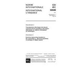 IEC 60688 Amd.2 Ed. 2.0 b:2001 IEC 60688 Amd.2 Ed. 2.0 b:2001