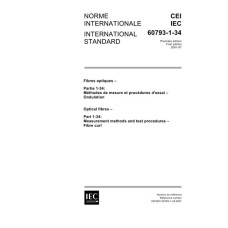 IEC 60793-1-34 Ed. 1.0 b:2001 IEC 60793-1-34 Ed. 1.0 b:2001