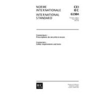 IEC 61984 Ed. 1.0 b:2001
