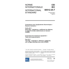 IEC 60512-25-7 Ed. 1.0 b:2004 IEC 60512-25-7 Ed. 1.0 b:2004