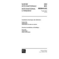 IEC 60364-6-61 Ed. 2.0 b:2001 IEC 60364-6-61 Ed. 2.0 b:2001