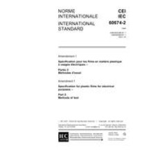 IEC 60674-2 Amd.1 Ed. 1.0 b:2001