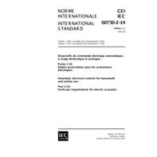 IEC 60730-2-14 Ed. 1.1 b:2001 IEC 60730-2-14 Ed. 1.1 b:2001