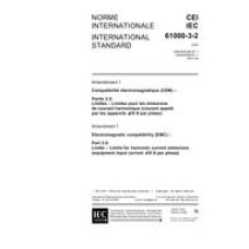 IEC 61000-3-2 Amd.1 Ed. 2.0 b:2001 IEC 61000-3-2 Amd.1 Ed. 2.0 b:2001