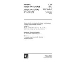 IEC 60730-2-2 Ed. 2.0 b:2001 IEC 60730-2-2 Ed. 2.0 b:2001