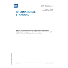 IEC 61156-11 Ed. 2.1 en:2025 IEC 61156-11 Ed. 2.1 en:2025