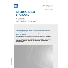 IEC 63267-1 Ed. 1.0 b:2023 IEC 63267-1 Ed. 1.0 b:2023