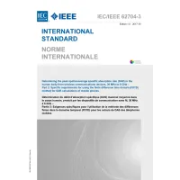 IEC /IEEE 62704-3 Ed. 1.0 b:2017