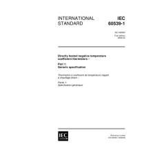IEC 60539-1 Ed. 1.0 en:2002 IEC 60539-1 Ed. 1.0 en:2002