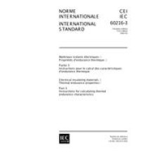 IEC 60216-3 Ed. 1.0 b:2002 IEC 60216-3 Ed. 1.0 b:2002