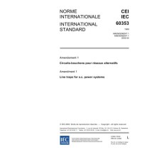 IEC 60353 Amd.1 Ed. 2.0 b:2002 IEC 60353 Amd.1 Ed. 2.0 b:2002