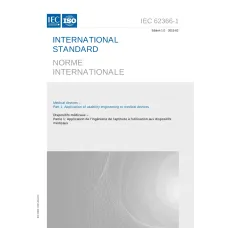 IEC 62366-1 Ed. 1.0 b:2015 IEC 62366-1 Ed. 1.0 b:2015