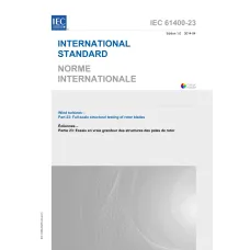IEC 61400-23 Ed. 1.0 b:2014 IEC 61400-23 Ed. 1.0 b:2014