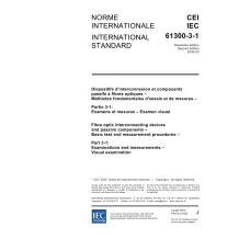 IEC 61300-3-1 Ed. 2.0 b:2005 IEC 61300-3-1 Ed. 2.0 b:2005