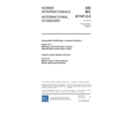 IEC 61747-2-2 Ed. 1.0 b:2004 IEC 61747-2-2 Ed. 1.0 b:2004