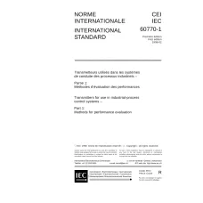 IEC 60770-1 Ed. 1.0 b:1999 IEC 60770-1 Ed. 1.0 b:1999