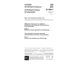 IEC 61189-1 Ed. 1.1 b:2001 IEC 61189-1 Ed. 1.1 b:2001