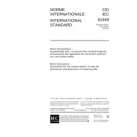 IEC 61669 Ed. 1.0 b:2001