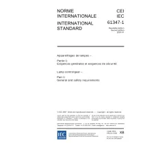 IEC 61347-1 Ed. 2.0 b:2007 IEC 61347-1 Ed. 2.0 b:2007