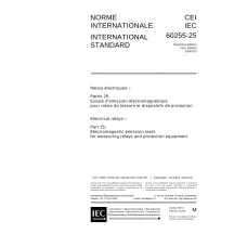 IEC 60255-25 Ed. 1.0 b:2000 IEC 60255-25 Ed. 1.0 b:2000