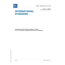 IEC 60335-2-114 Ed. 2.1 en:2025