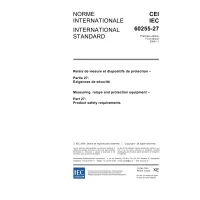 IEC 60255-27 Ed. 1.0 b:2005