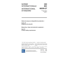 IEC 60255-27 Ed. 1.0 b:2005 IEC 60255-27 Ed. 1.0 b:2005