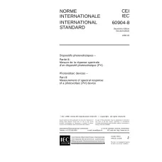 IEC 60904-8 Ed. 2.0 b:1998 IEC 60904-8 Ed. 2.0 b:1998