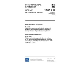 IEC 60601-2-22 Ed. 3.0 b:2007 IEC 60601-2-22 Ed. 3.0 b:2007