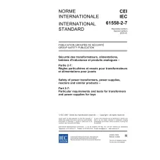 IEC 61558-2-7 Ed. 2.0 b:2007 IEC 61558-2-7 Ed. 2.0 b:2007