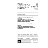 IEC 61000-4-25 Ed. 1.0 b:2001