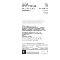 IEC 61076-4-102 Ed. 1.0 b:1997