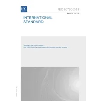 IEC 60730-2-13 Ed. 3.0 en:2017