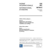 IEC 60794-5 Ed. 1.0 b:2006 IEC 60794-5 Ed. 1.0 b:2006