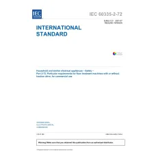 IEC 60335-2-72 Ed. 5.0 en:2021 IEC 60335-2-72 Ed. 5.0 en:2021