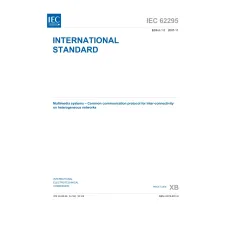 IEC 62295 Ed. 1.0 en:2007 IEC 62295 Ed. 1.0 en:2007