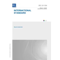 IEC 61184 Ed. 4.2 En:2024